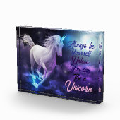 Einhorn Fotoblock (Rechts)