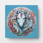Einhorn Fotoplatte (Vorderseite)