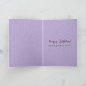 Einhorn-Freund-Pixel-Kunst Karte (Innenseite)