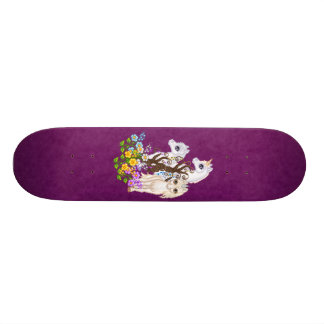 Einhorn-Freund-Pixel-Kunst Skateboard