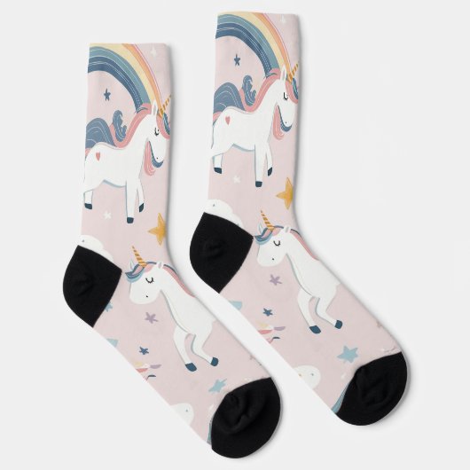 Einhorn-Freunde Socken (Rechts)