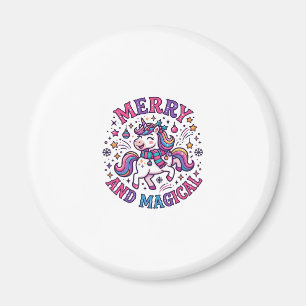 Einhorn Fröhlich und Magisch Magnet