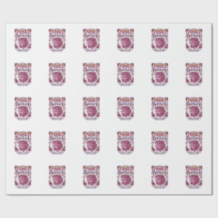 Einhorn Funky und fantastisch stilvolles Zazzle-De Geschenkpapier