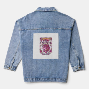 Einhorn Funky und Fantastisch Stylisch Zazzle Desi Jeansjacke