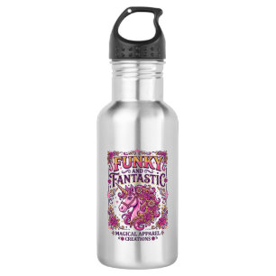 Einhorn Funky und Fantastisch Stylisches Zazzle De Edelstahlflasche