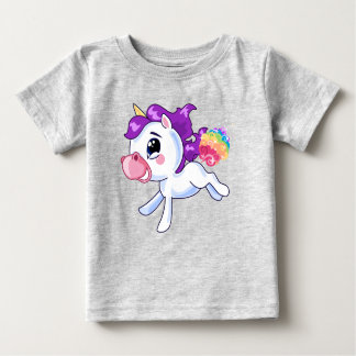Einhorn-Furzen Baby T-shirt