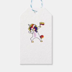 Einhorn-Fußballtrikot Kolumbien Design Kolumbianis Geschenkanhänger