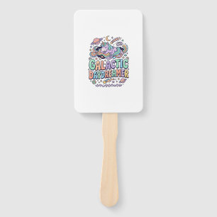 Einhorn Galactic Tagträumer Kawaii Aufkleber und T Fächer
