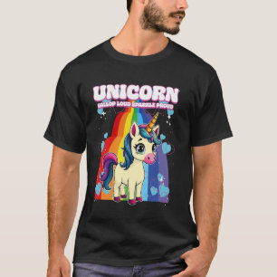 Einhorn Galopp Laut Glanz Stolz Einhorn T-Shirt