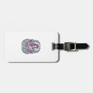 Einhorn-Garten-Hexe Einhorn Bunte Kleidung Grap Gepäckanhänger