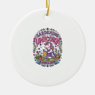 Einhorn-Gartenbau-Einhorn-Werbegeschenk Süßes Gesc Keramik Ornament