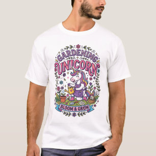 Einhorn-Gartenbau-Einhorn-Werbegeschenk Süßes Gesc T-Shirt