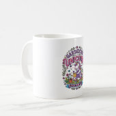 Einhorn-Garteneinhorn-Werbegeschenk Süßes Geschenk Kaffeetasse (Vorderseite Links)