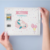 Einhorn Gastgeschenke Beutel Chips Beutel Wrapper Flyer (Hand)