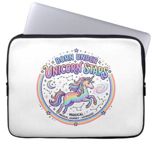 Einhorn, geboren unter Einhornsternen, lustiger Au Laptopschutzhülle