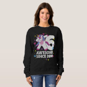 Einhorn Geburtstag 1 Sweatshirt (Vorne ganz)