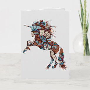Einhorn, Geburtstag Karte