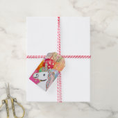 Einhorn Geburtstagsfeier  Geschenkanhänger (Mit Garn)