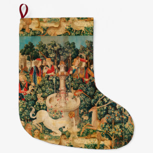 EINHORN GEFUNDEN / Brunnen und andere Tiere Großer Weihnachtsstrumpf
