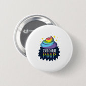 Einhorn Gekackt Button (Vorne & Hinten)