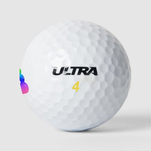 Einhorn Gekackt Golfball (Logo)