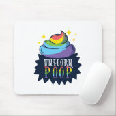 Einhorn Gekackt Mousepad (Mit Mouse)