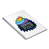 Einhorn Gekackt Notizblock (Rechte Seite)