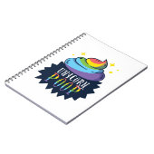 Einhorn Gekackt Notizblock (Linke Seite)