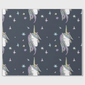 Einhorn Geschenkpapier (Flach)