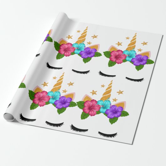 Einhorn Geschenkpapier (Ungerollt)