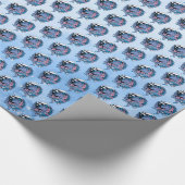 Einhorn Geschenkpapier (Ecke)