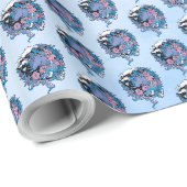 Einhorn Geschenkpapier (Rolleneckpunkt)