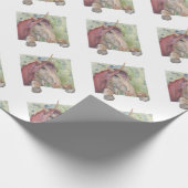 Einhorn Geschenkpapier (Ecke)