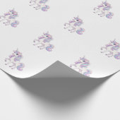 Einhorn-Geschenkpapier Geschenkpapier (Ecke)