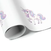 Einhorn-Geschenkpapier Geschenkpapier (Rolleneckpunkt)