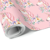 Einhorn-Geschenkpapier Geschenkpapier (Rolleneckpunkt)