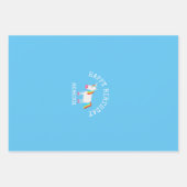 Einhorn Geschenkpapier Set (Vorderseite)