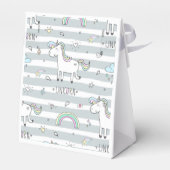 Einhorn Geschenkschachtel (Rückseite)