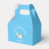Einhorn Geschenkschachtel (Rückseite)