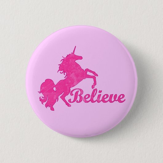 Einhorn, Glaube Button (Vorderseite)