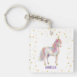 Einhorn Glitzer Mädchen Geburtstag Schlüsselanhänger