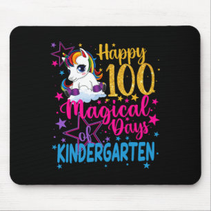 Einhorn glücklich 100 magische Tage des Kindes Mousepad