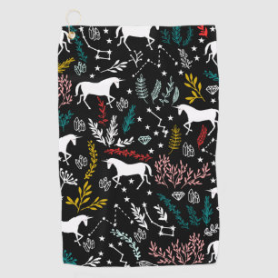 Einhorn-Golf-Tuch Golfhandtuch