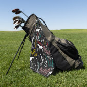 Einhorn-Golf-Tuch Golfhandtuch (Gras)