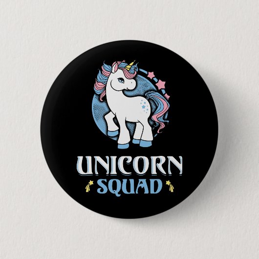Einhorn-Gruppe Button (Vorderseite)