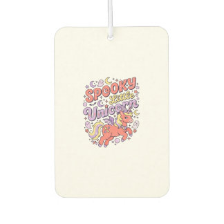 Einhorn Gruseliges kleines Einhorn Whimsical Weiße Autolufterfrischer