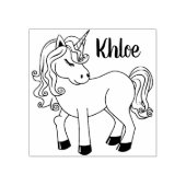Einhorn Gummistempel (Prägung)