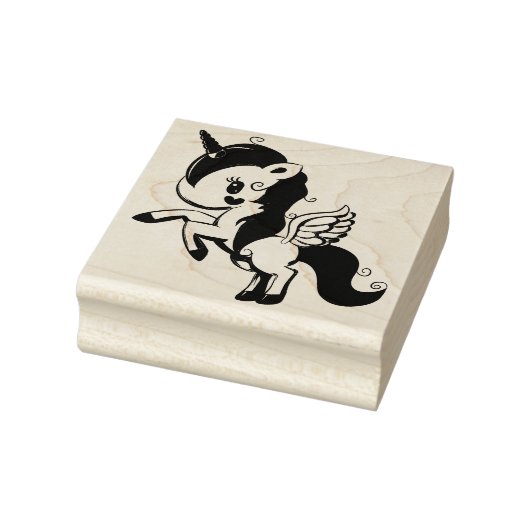 Einhorn Gummistempel (Stempel)