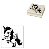 Einhorn Gummistempel (Stempel)