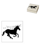 Einhorn Gummistempel (Stempel)